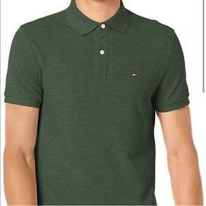 Tommy Hilfiger green polo XL
